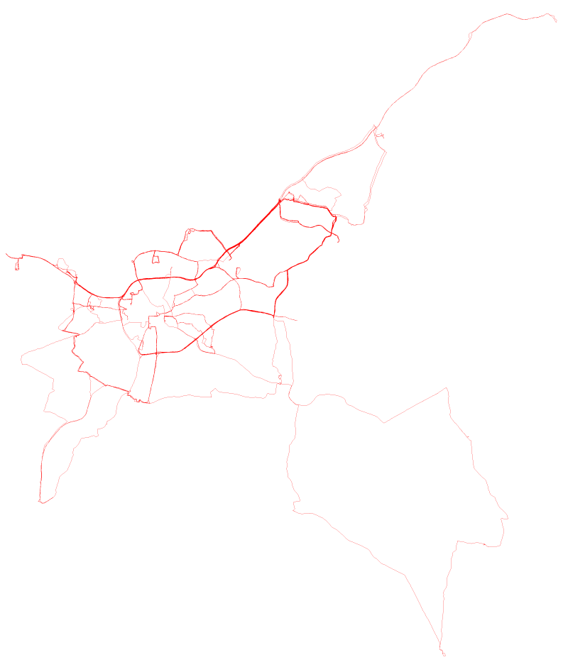 Les circuits de septembre 2016: 2484 kms.